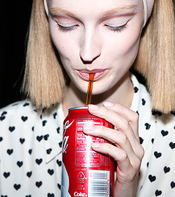 Marc Jacobs' Fall 2014 collection was a study in tonality, and so were the wigs.